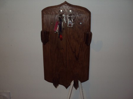 porte manteau et porte clef